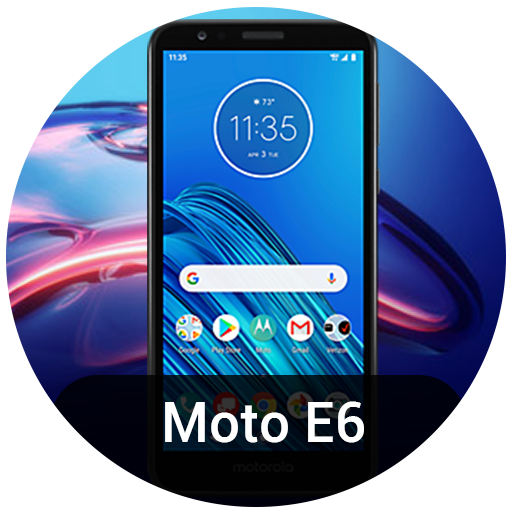 Launcher theme for Motorola Moto E6 icon