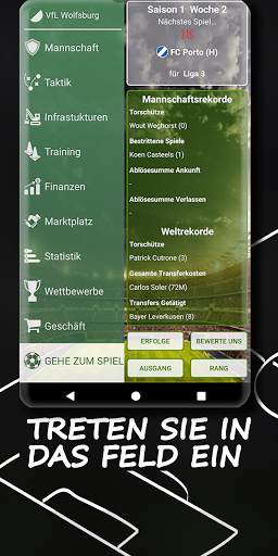 Be The Manager 2021 - Fußballstrategie screenshot 2