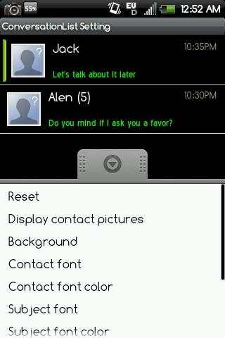 Handcent Font Pack5 screenshot 1