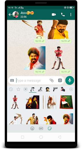 Vijay WAStickerApps : Tamil Stickers for Whatsapp screenshot 6