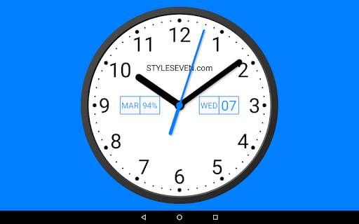 Light Analog Clock-7 7 تصوير الشاشة