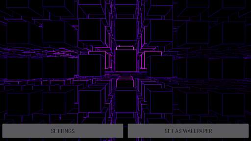 Infinity Cubes Matrix 3D Live Wallpaper screenshot 14