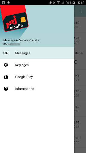 Messagerie Visuelle NRJ Mobile screenshot 2