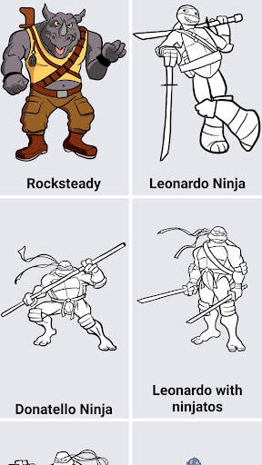 How to draw TMNT screenshot 3