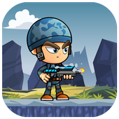 Shoot Running Soldier icon