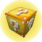 Lucky Block in Minecraft MCPE logo