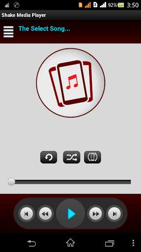 Shake Media Player screenshot 2