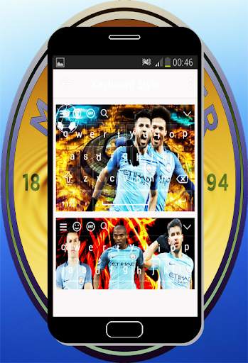 New keyboard for manchester city screenshot 2