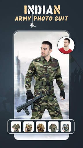 Indian Army Photo Suit - Commando Photo Suit screenshot 2