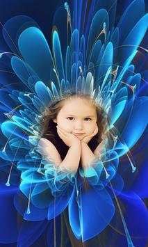 Neon Flower Photo Frames HD screenshot 1