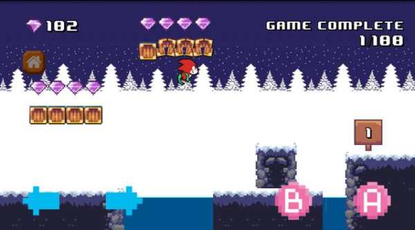 Classic Dash: Winter Island screenshot 2