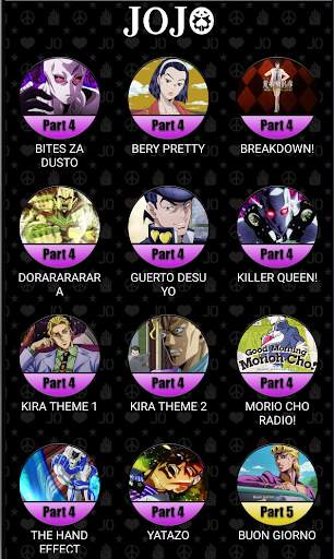 JoJo Soundboard screenshot 3