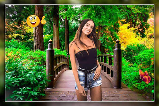 Garden Photo Frame : Auto Remove Background screenshot 3