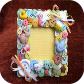 ikon DIY Buttons Fhoto Frame