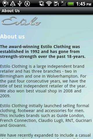 Estilo Clothing screenshot 3