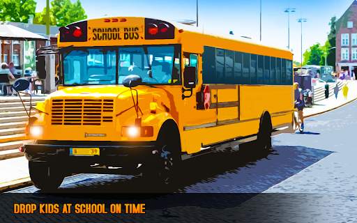 Scuolabus che guida Giochi di screenshot 3