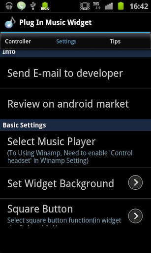 Plug In Music Widget screenshot 5