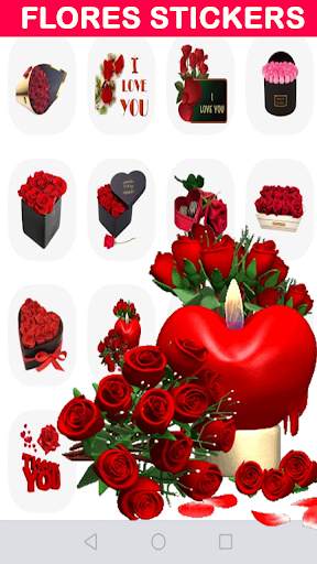 Animated Flowers Stickers For WhatsApp screenshot 5