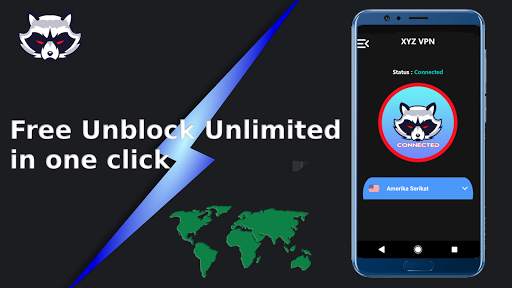 XYZ VPN - Free Unblock Unlimited Fast Boost 2020 screenshot 1