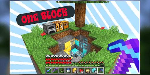 Survival One Block Map for Minecraft screenshot 2