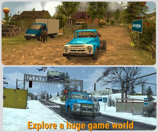 Russian Car Driver ZIL 130 screenshot 2
