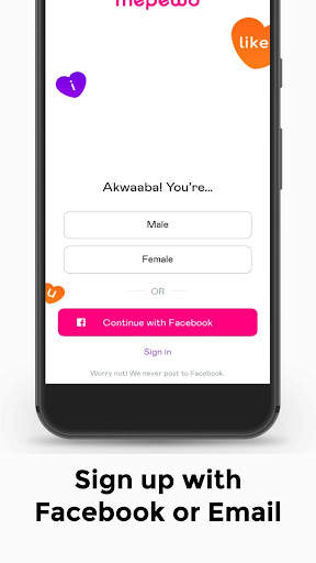MePeWo - Ghana dating app, vid screenshot 3