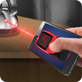 Laser Ruler Meter Simulator icon