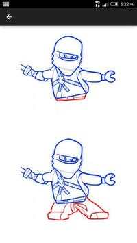 Draw Lego Ninjago screenshot 2
