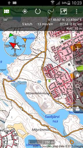 Maastokartat screenshot 1