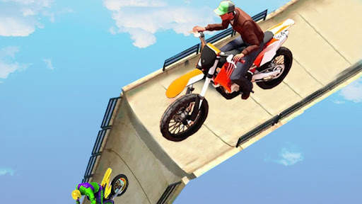 Real motorcycle Racing Game-New Stunt Driving Game screenshot 1