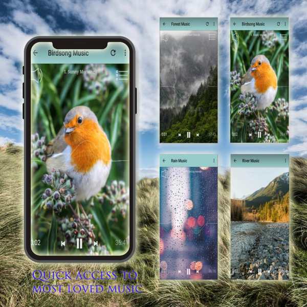 Relaxing nature music screenshot 2