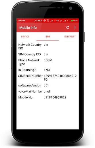Mobile Info screenshot 3