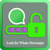 Cerradura para Whats Mensajero icon
