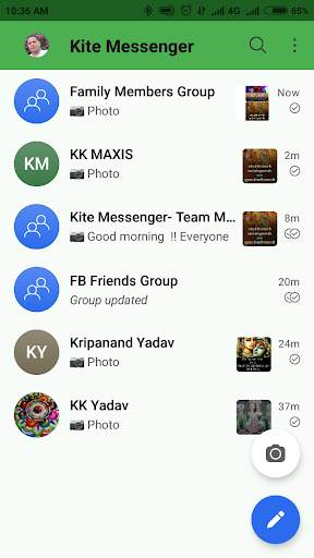 Kite Messenger screenshot 1