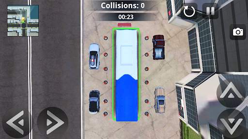 Furious City Bus Parking - Bus Parking Game 2022 screenshot 5