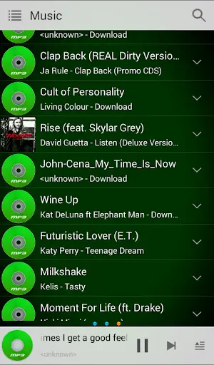mp3 player for android screenshot 3