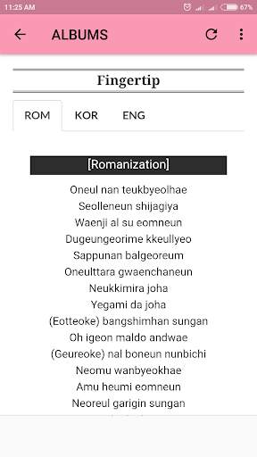 GFriend Lyrics (Offline) screenshot 8