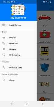 My Expenses screenshot 2