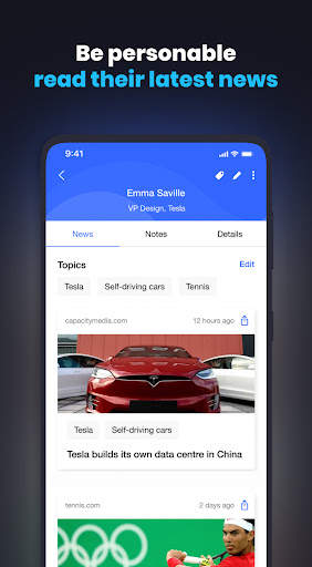 Covve: Stay in Touch with your contacts screenshot 5