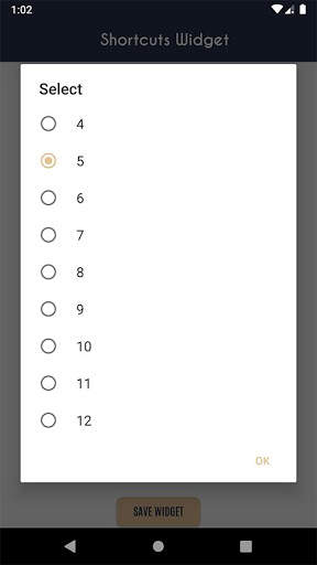 Shortcuts widget - Apps Folder Widget screenshot 4