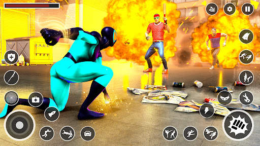 Spider Power Hero Fighter Game screenshot 1