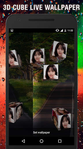 3D Photo Frame Cube Live Wallp скриншот 15