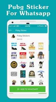 Pubji Sticker for whatsapp - WAStickerApps screenshot 3