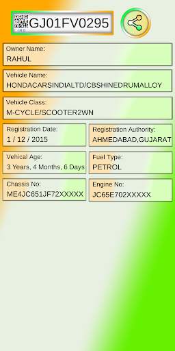 RTO Vehicle Owner Details 2021 screenshot 3