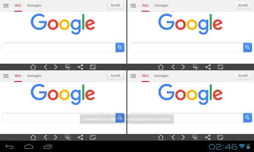 Four Tabs Tablet (free web browser) screenshot 2