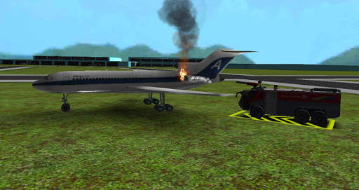Airport Fire Truck Simulator screenshot 7