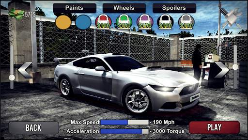 Mustang Drift Driving Simulator screenshot 1