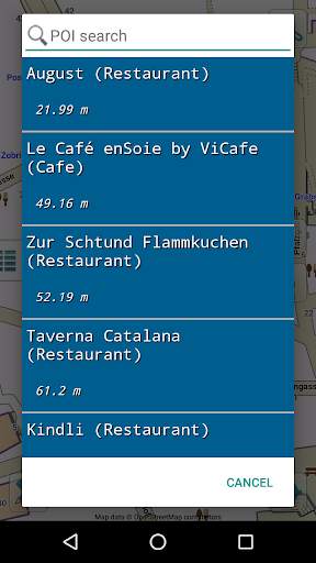 Map of Switzerland offline screenshot 6