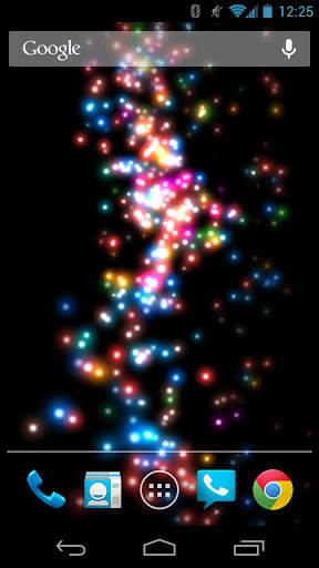 Particle Storm Live Wallpaper screenshot 3