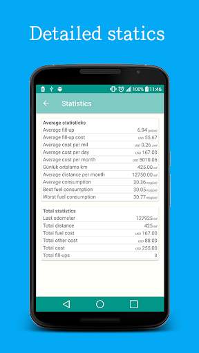 Fuel log & Cost Tracking app screenshot 8